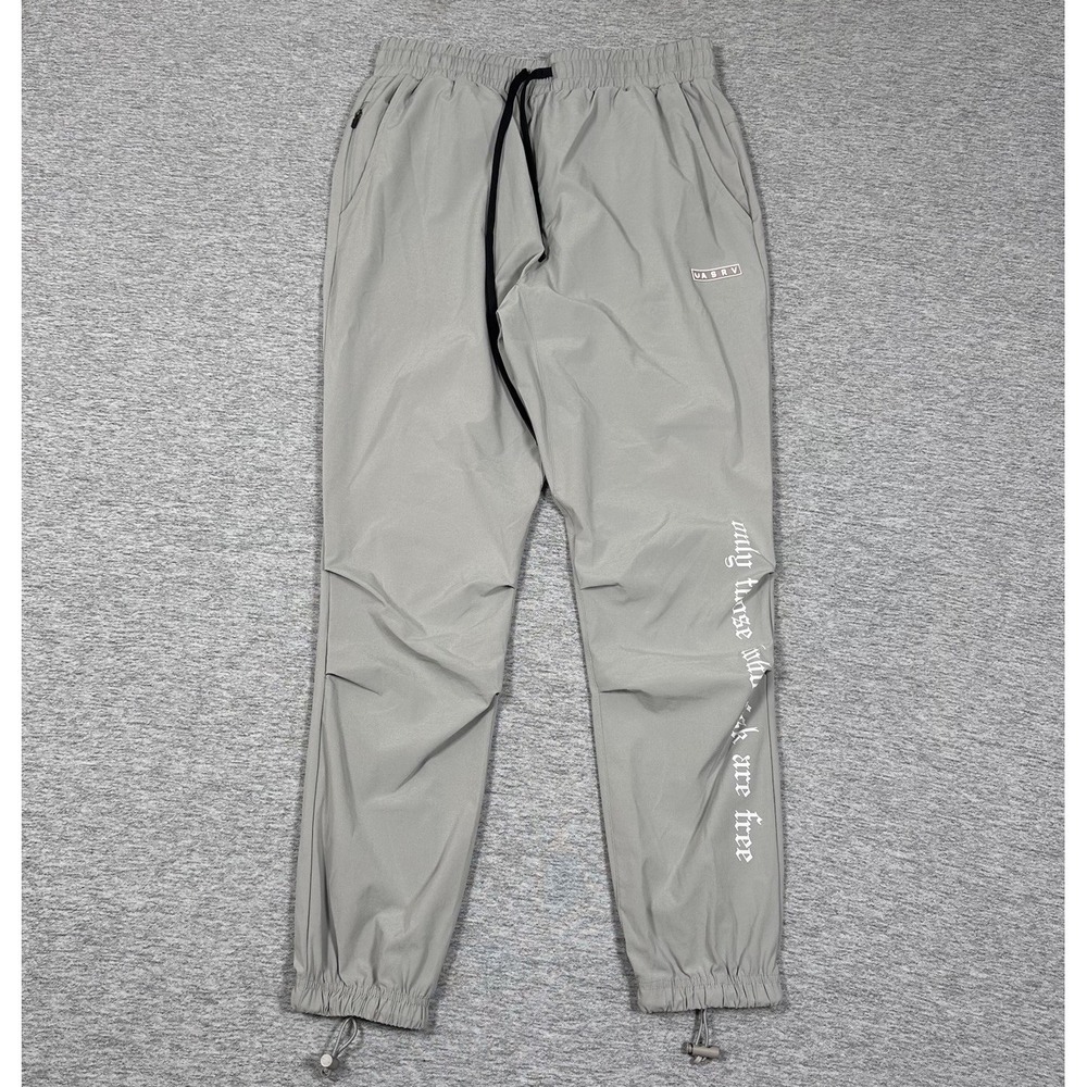 ASRV Ultralight Track Pants Jogger Mens Small Gray Relaxed Gym Active DSG-0494
